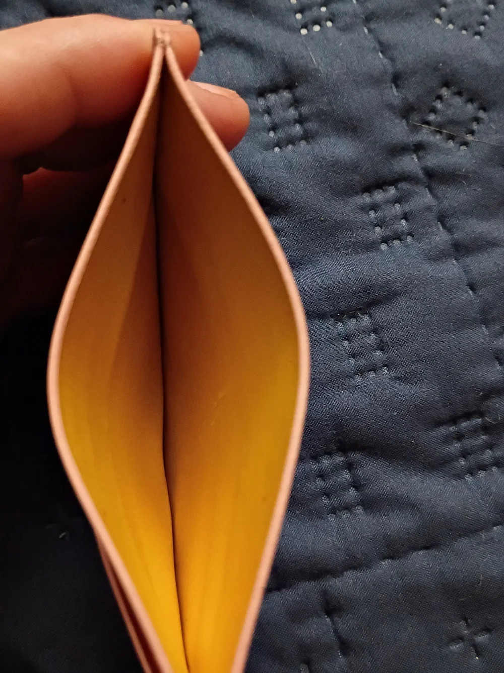 Y-style Pink Coral Card Holder